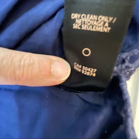 4 for $20 Ella Moss navy lace lined shirt size small - Picture 7 of 7